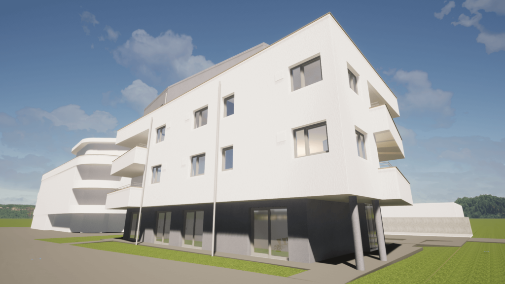 Rendering Stadthaus 2 Pregarten